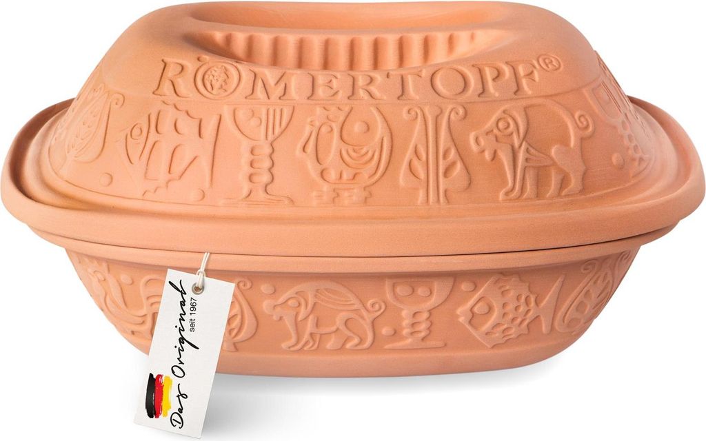 Römertopf Bräter KLASSIK für 4 Personen - 3 Liter Produktbild 