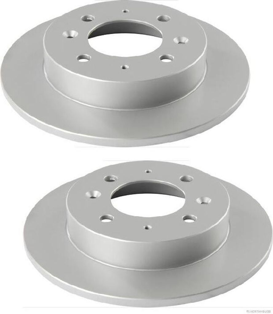 2 Jakoparts Bremsscheiben hinten für Kia Cerato