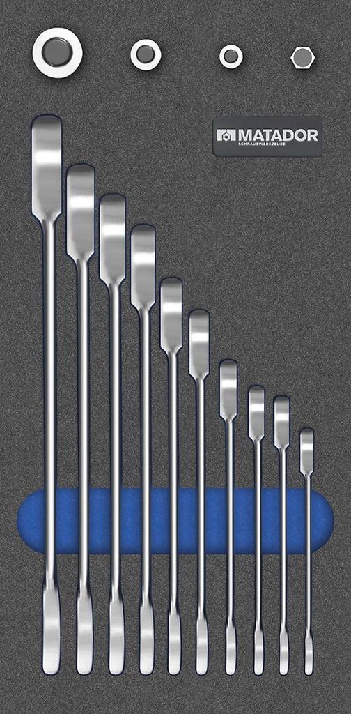 Matador MAT 8164 1183 - Ringratschenschlüsselsatz 14-teilig