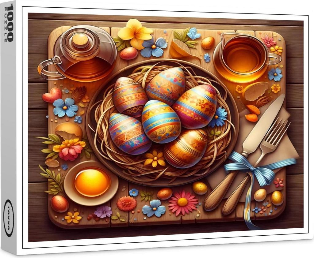 raxxa Premium-Puzzle "Das Herz des Osterfestes", 1000 Teile