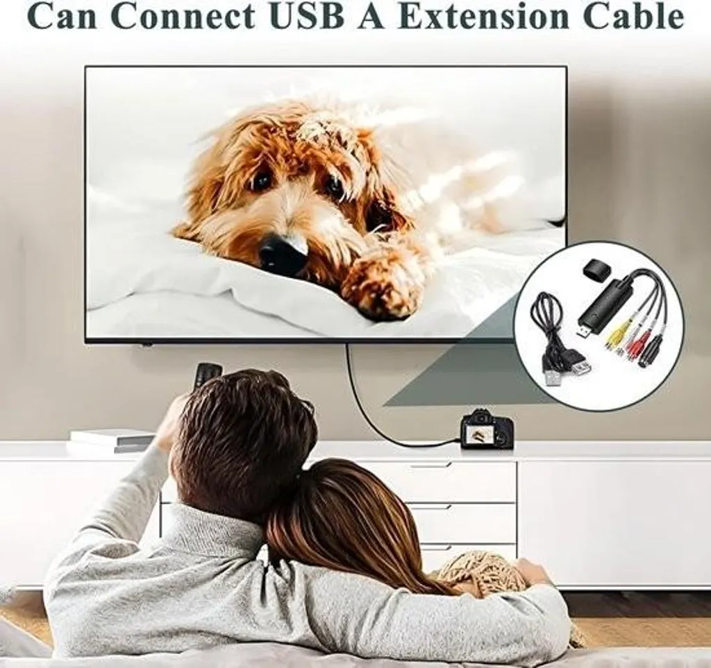 Boîtier de numérisation VHS vers USB 2.0 avec transfert vidéo rapide - 3