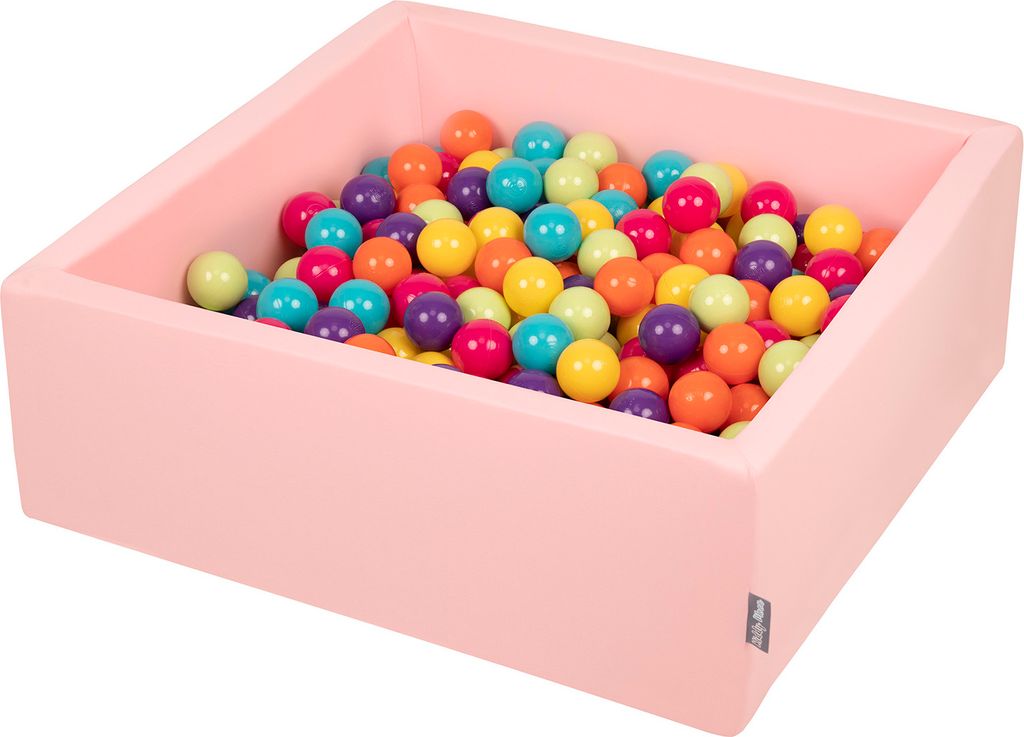 KiddyMoon 90x30cm/300 loptičiek ∅ 7cm Detské penové Obrázok produktu 