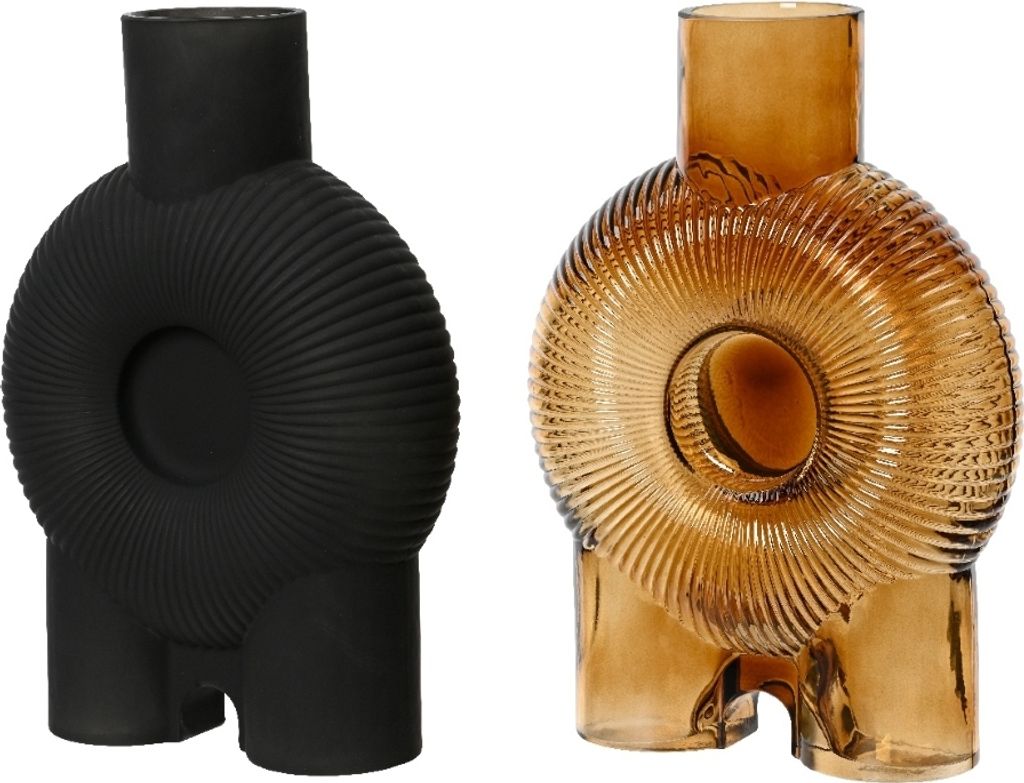Dekorative Glasblumenvase 21 x 30 cm 1St.