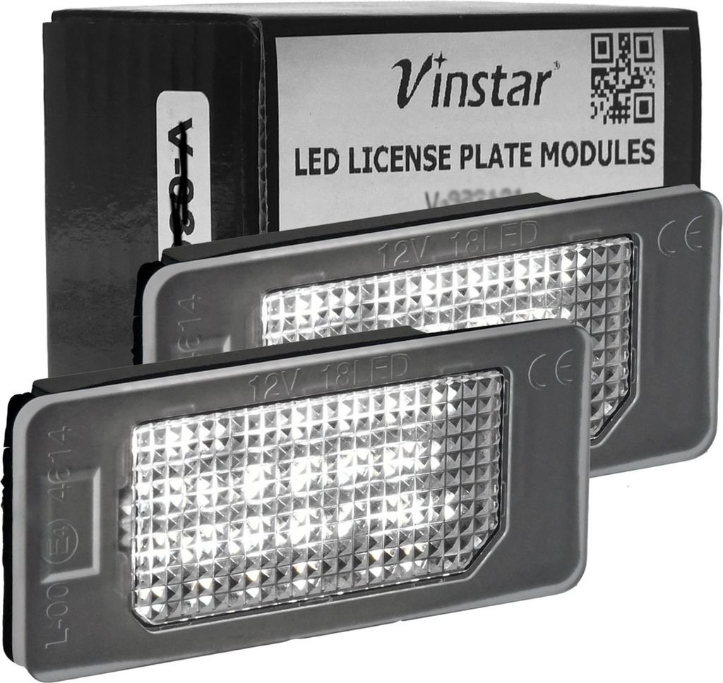 Vinstar LED Kennzeichenbeleuchtung kompatibel mit AUDI A1 Produktbild 