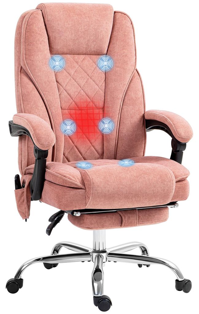 Vinsetto Bürostuhl mit Vibrtationsmassage, Ergonomischer Produktbild 