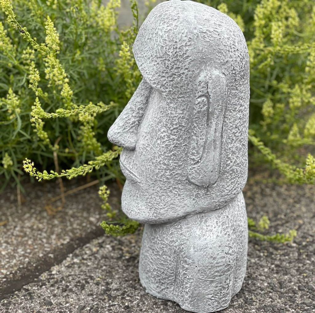 stoneandstyle Steinfigur Moai Figur Osterinseln frostfest Produktbild 5