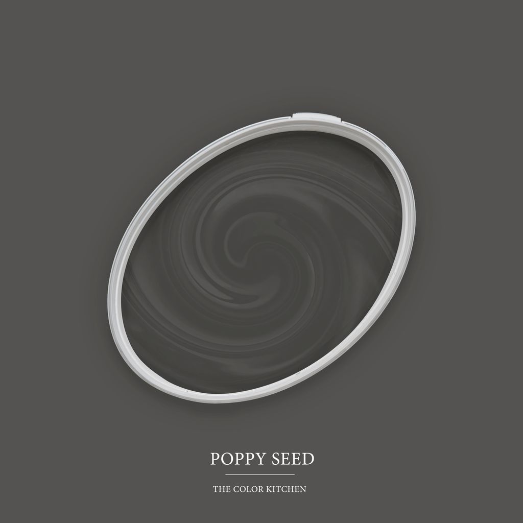 A.S. Création DD125538 The Color Kitchen Poppy Seed TCK1014 2,5l Grau Matt