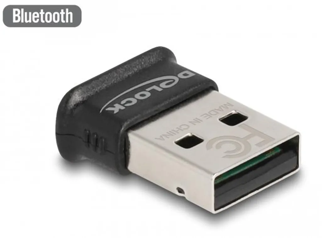 Clé Bluetooth 5.0 Longue Portée Delock pour Casque et Enceinte 100m