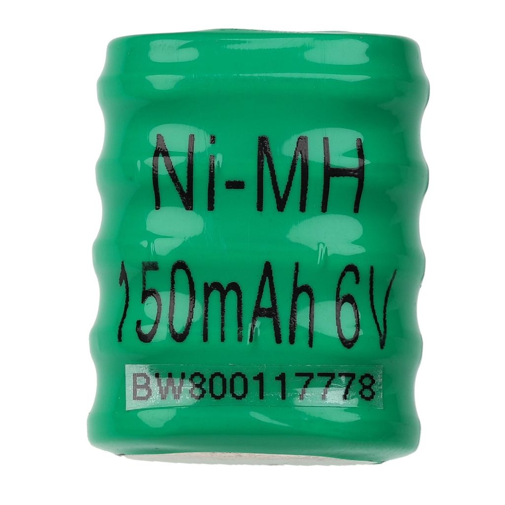 vhbw NiMH Ersatz Knopfzellen-Akku (150 mAh, 6 V, NiMH)