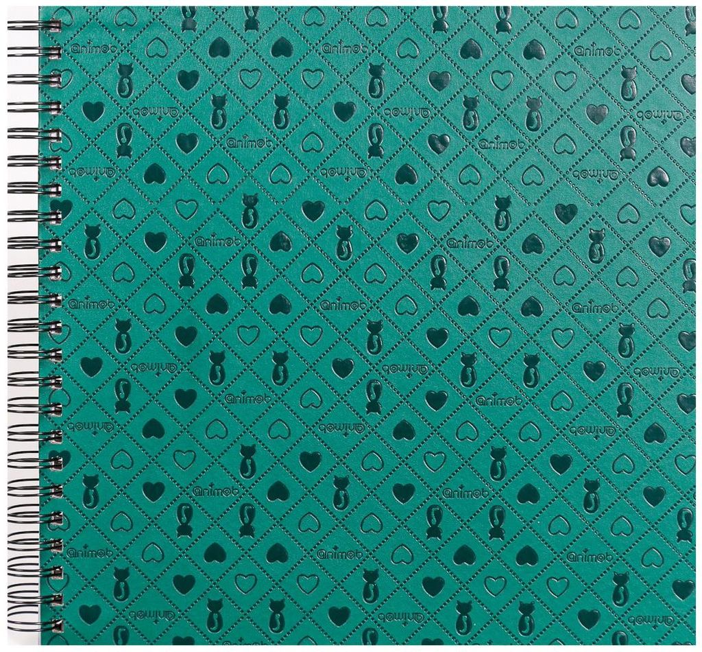 Spirálové fotoalbum na růžky 30x30/40s. LE CLOU zelené Obrázek produktu 