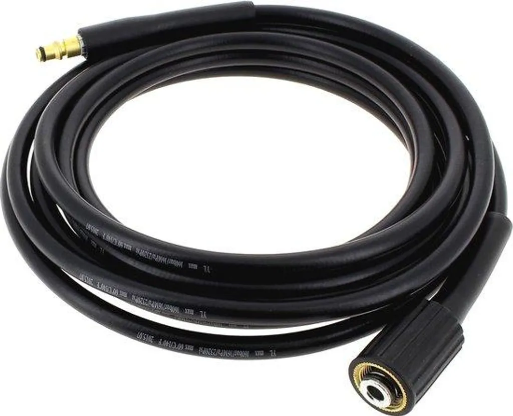 Tuyau haute pression flexible 6m avec raccords rapides étanches