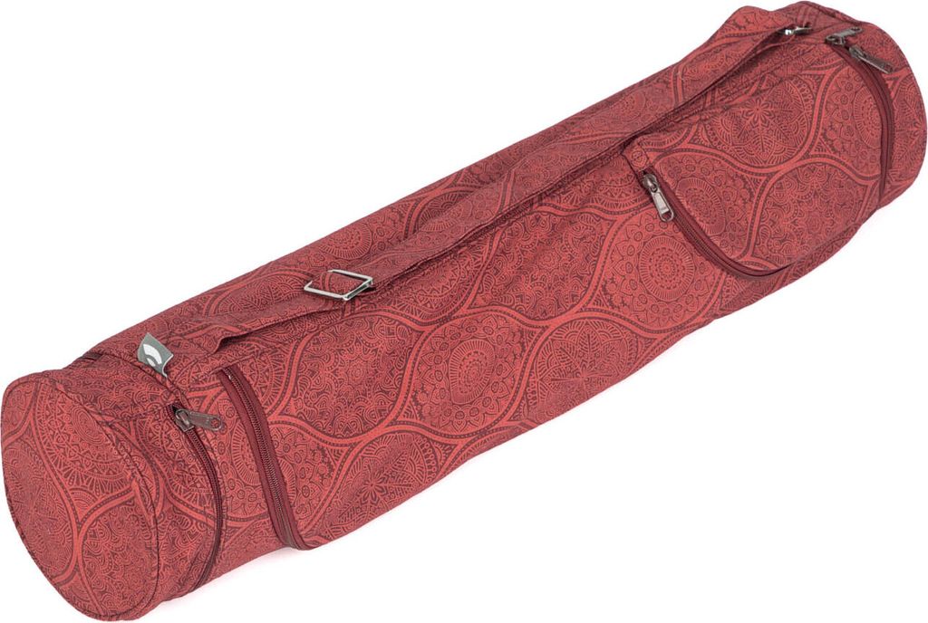 Maharaja Collection: Yogatasche ASANA BAG Baumwolle 70 cm | Mayuri, dunkelrot