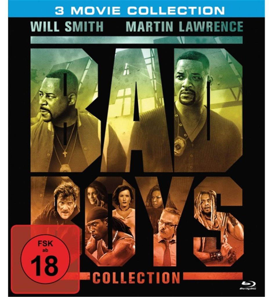 PLAION Bad Boys 1-3 (3 Blu-rays), Film, Blu-ray, Deutsch, Produktbild 