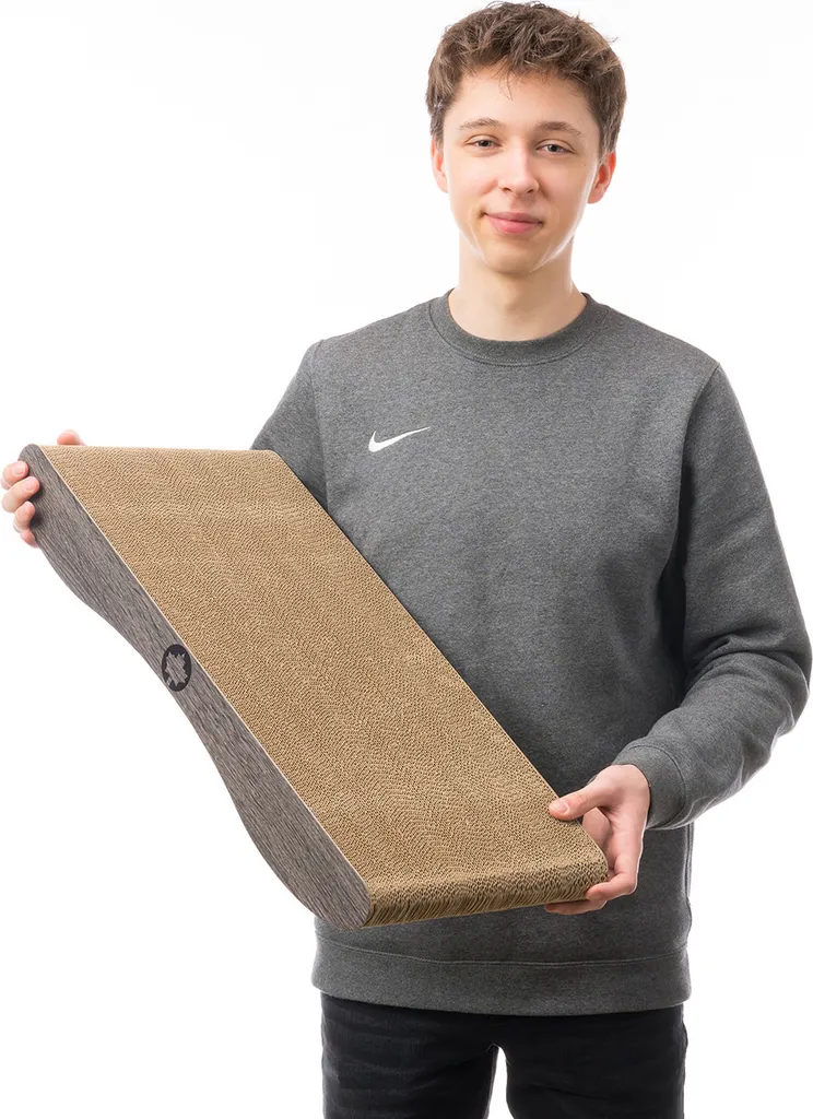 Griffoir chat COMET L gris foncé : la solution anti-griffures durable - 3