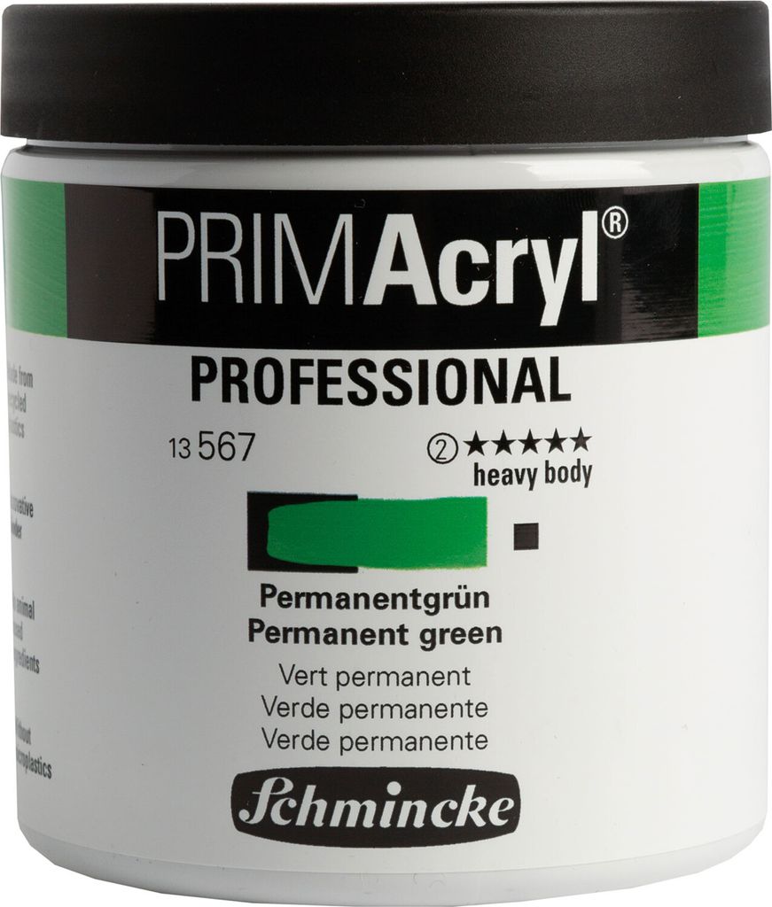 PRIMAcryl - Permanentgrün - 237ml Feinste Künstler Produktbild 