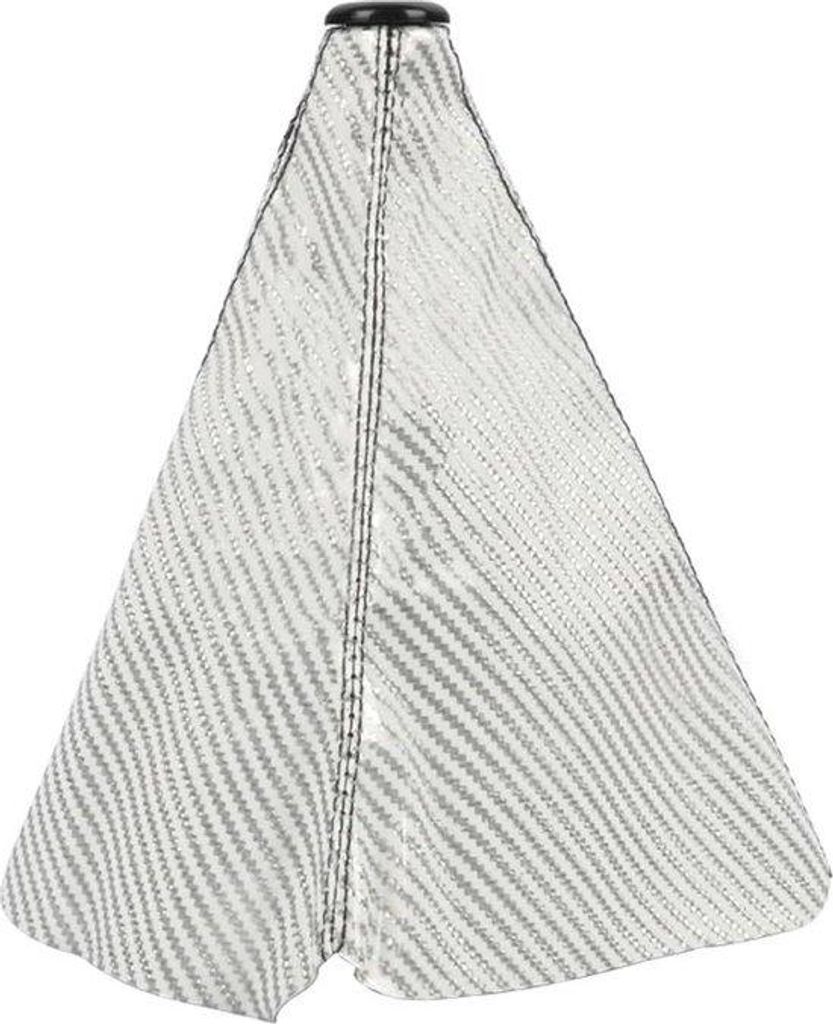 Schaltersatz aus Leder - wasserdicht - carbon-weiss mit Suchbegriffen: Auto, Schaltwippe