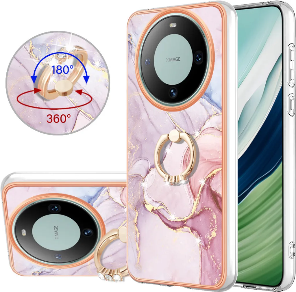 Recensione Cover TPU Marmo Huawei Mate 60 Pro con Anello 360