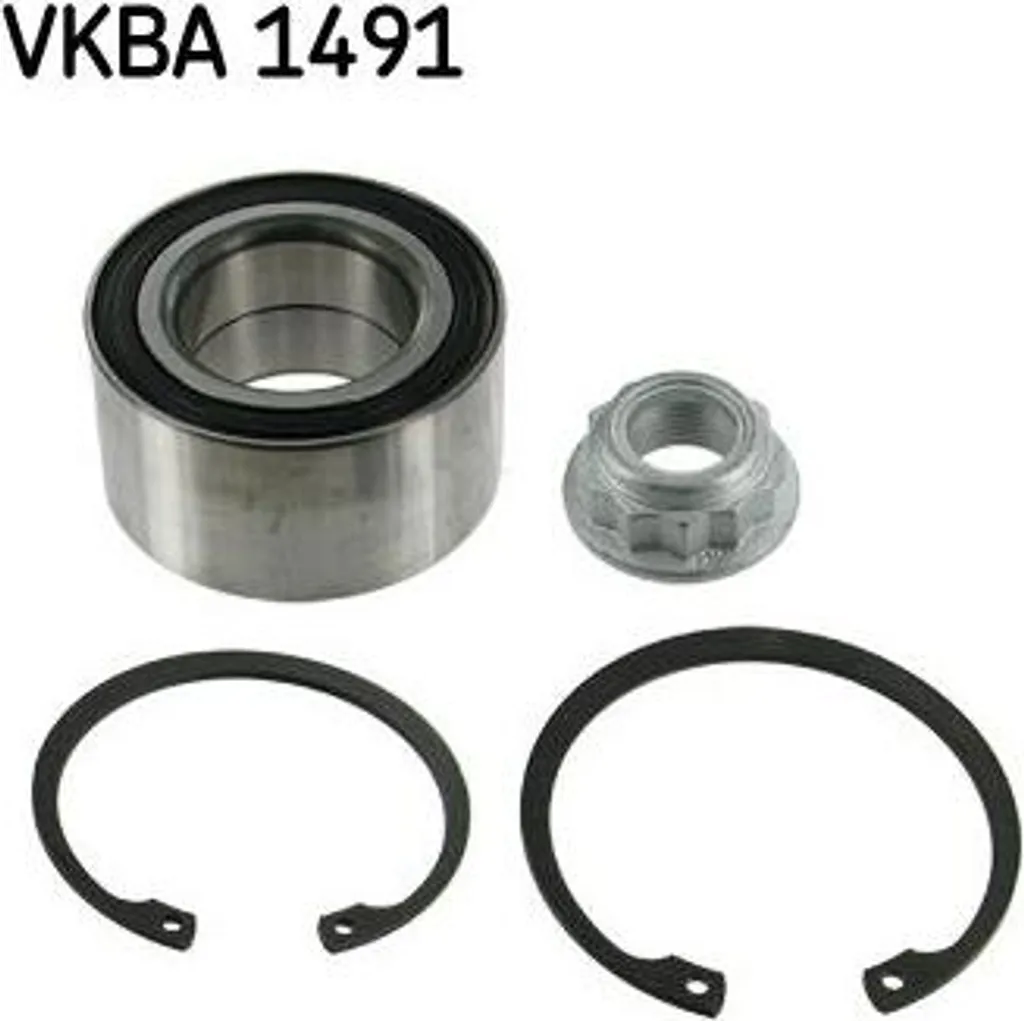SKF VKBA 1491 Kit roulement de roue OE 1H0498625 pour Golf III et Vento