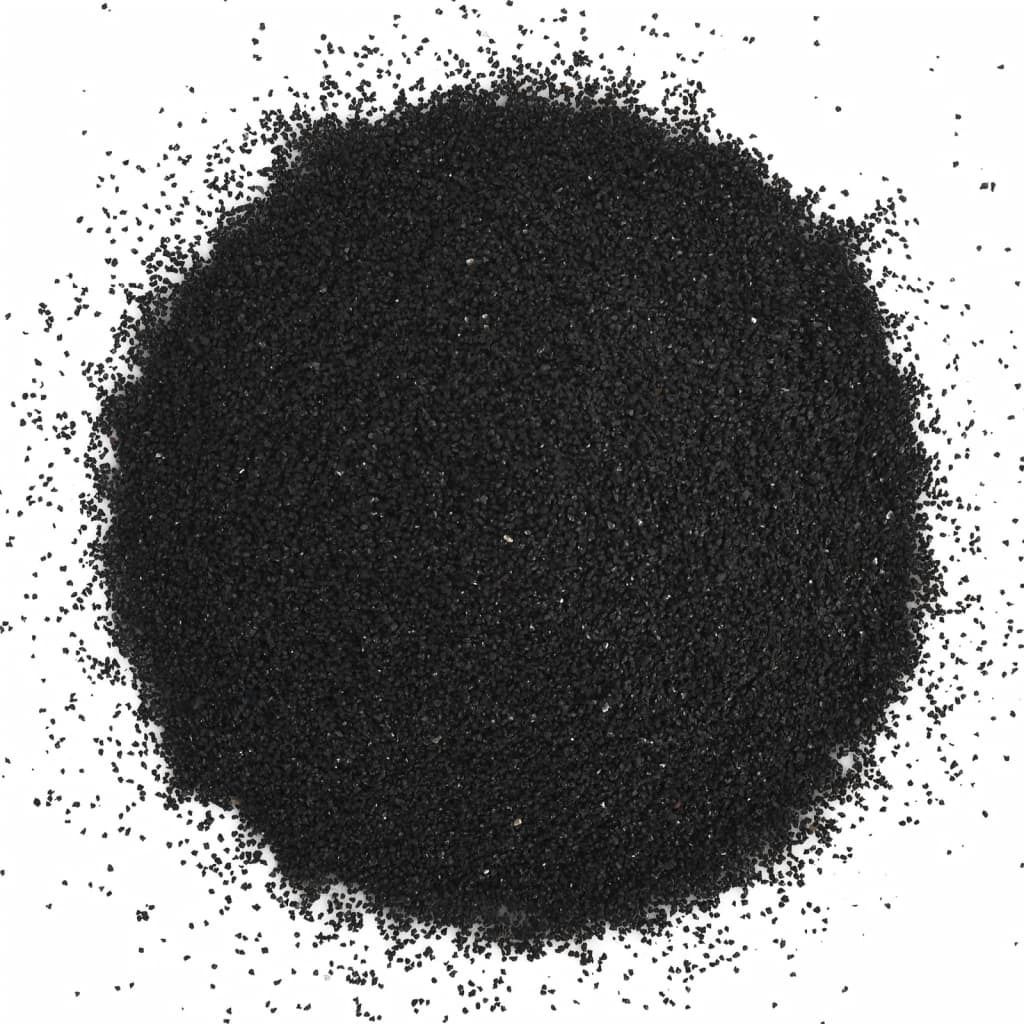 vidaXL Piasek akwariowy 25 kg czarny 0,2-2 mm Zdjęcie produktu 5