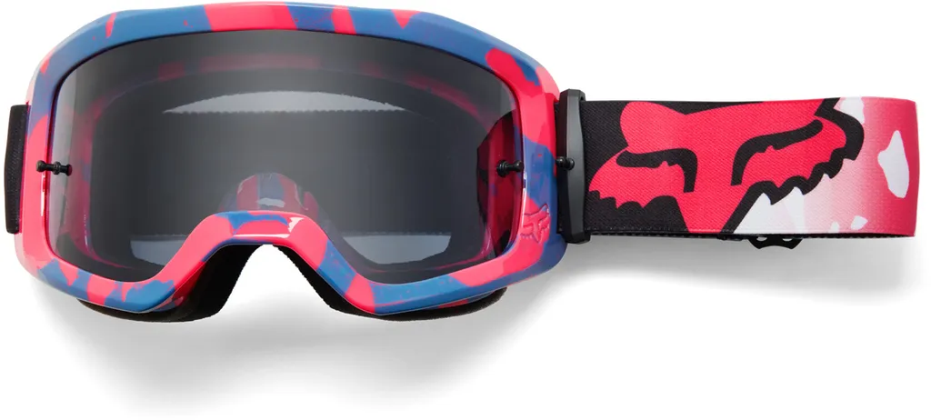 Masque de motocross FOX Main Morphic bleu et rose taille unique - 5