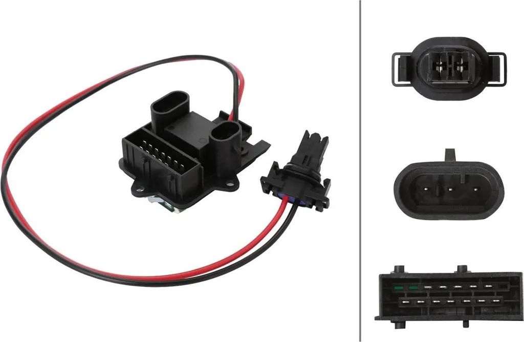 Resistenza Ventola Interno 12V 15 Poli HELLA Nissan Primastar - Ricambio OEM