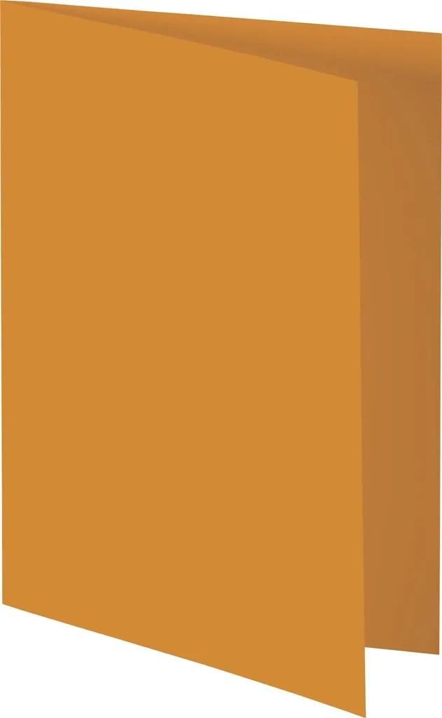 Carte de Vœux B6 Orange Heyda 220g - Papier Haute Qualité pour Dessin