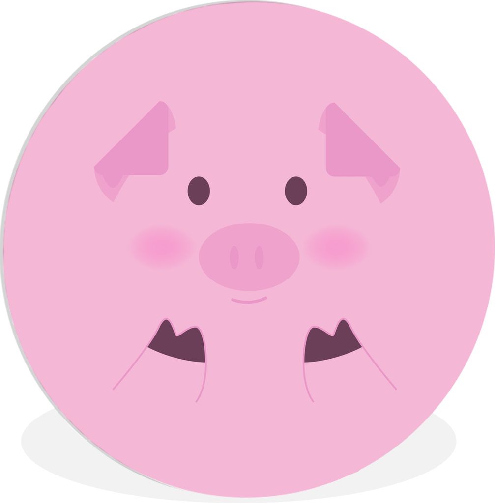 MuchoWow - Wand-Kreis - Wohnzimmer - Bild - Runde - Wanddeko - Dibond - Kunstdrucke