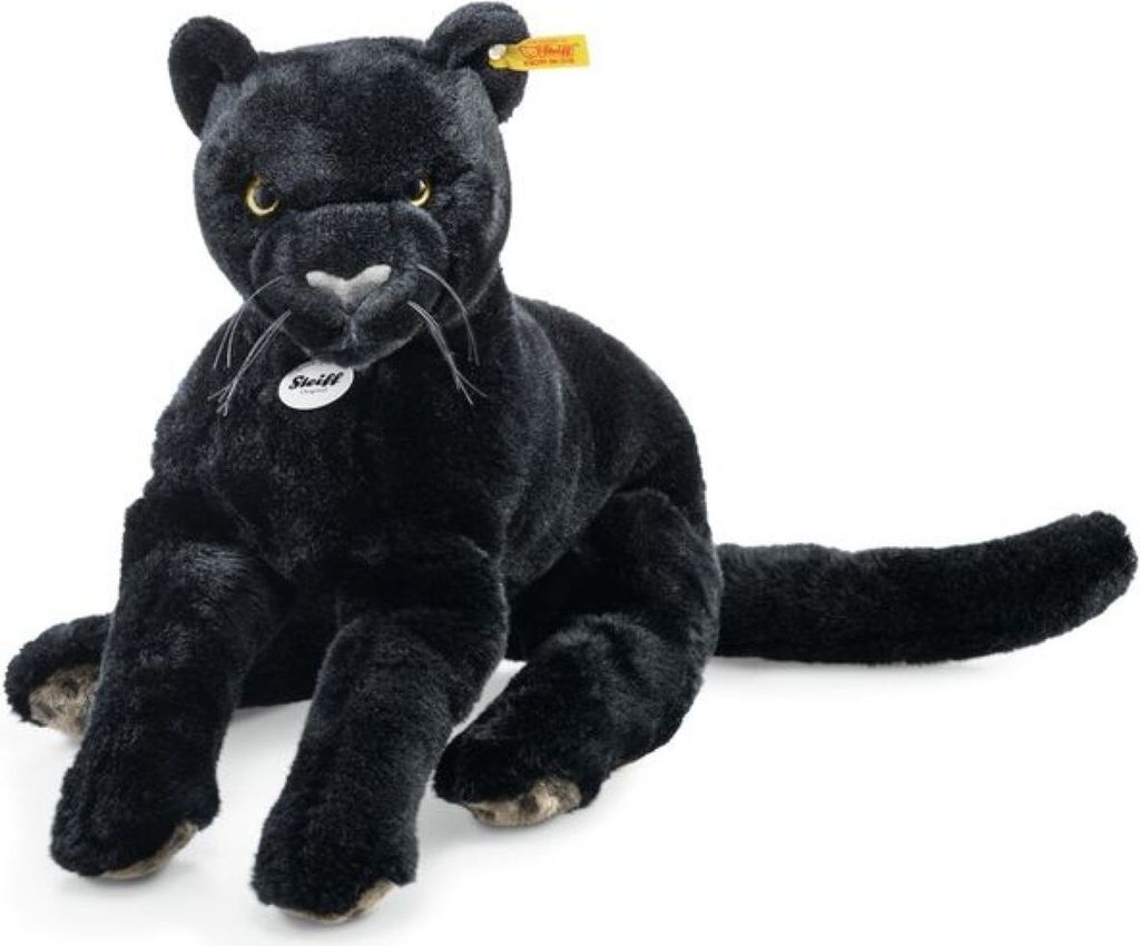 Steiff 084072 Nero Flap Panther, tkaná kožušina, 40 cm, Obrázok produktu 