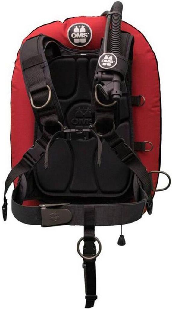 Oms Iq Lite With Performance Mono 32 Lbs Flügel Rot,Schwarz XS Rot,Schwarz XS
