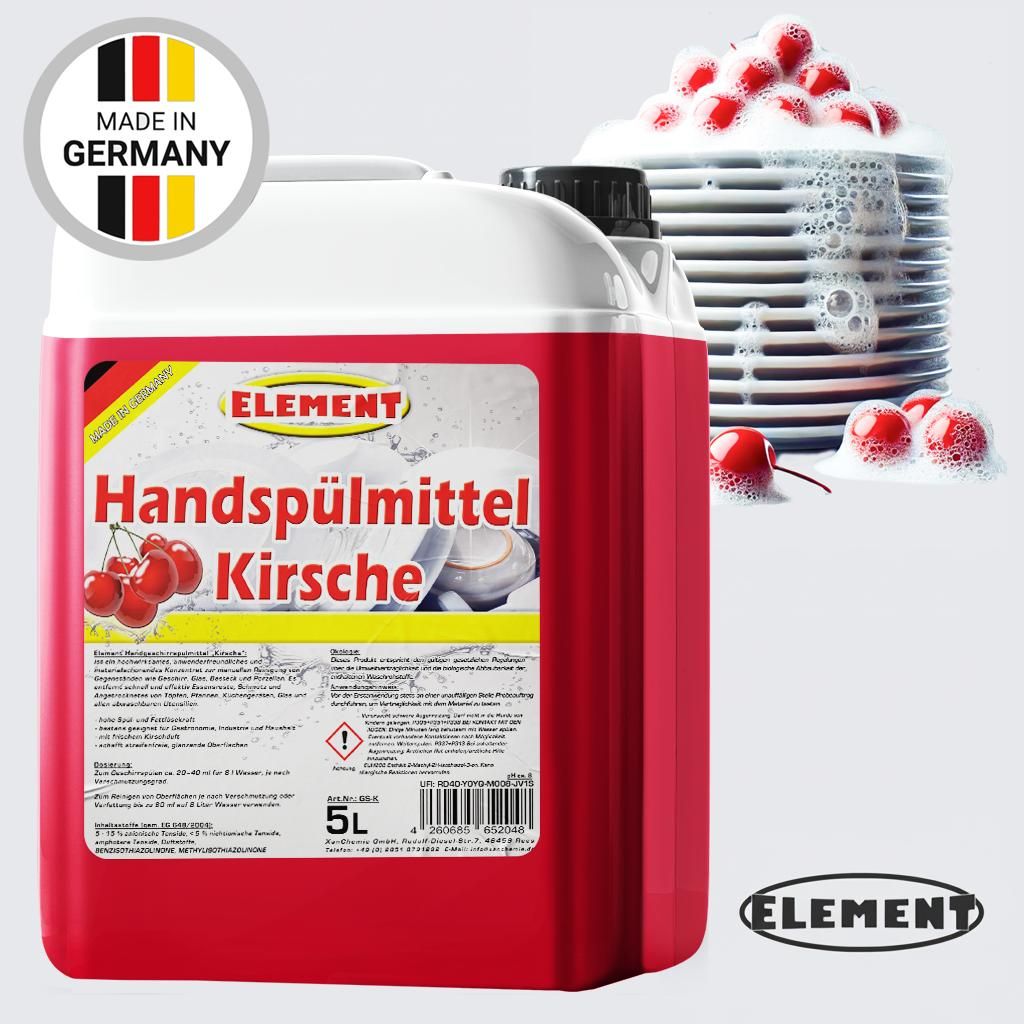 Element Geschirrspülmittel | 5 Liter Kanister | Spülmittel Produktbild 
