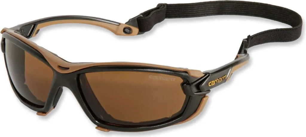 Lunettes Carhartt Toccoa Golden anti-rayures et monture légère robuste
