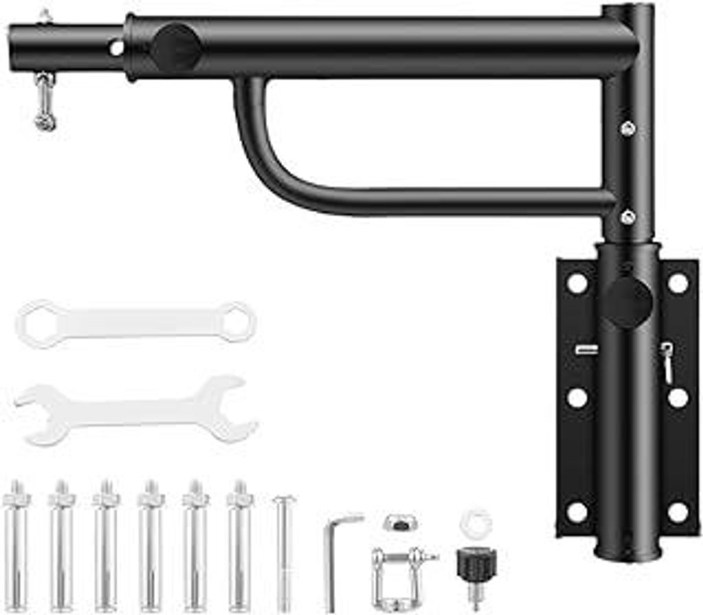 Boxsack Wandhalterung Verstellbarer Boxsackhalterung 45-70 cm, Boxsack Aufhängung Drehbar Punching Bag Wall Mount, Boxsack Halterung Wand Kompatib...
