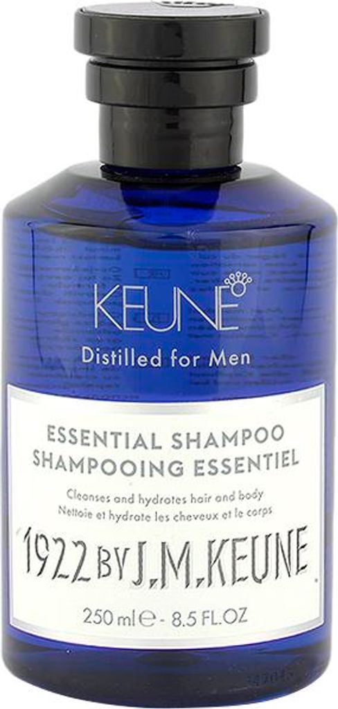 Keune 1922 Essential Shampoo 250ml - Shampoo voor haar en Productafbeelding 