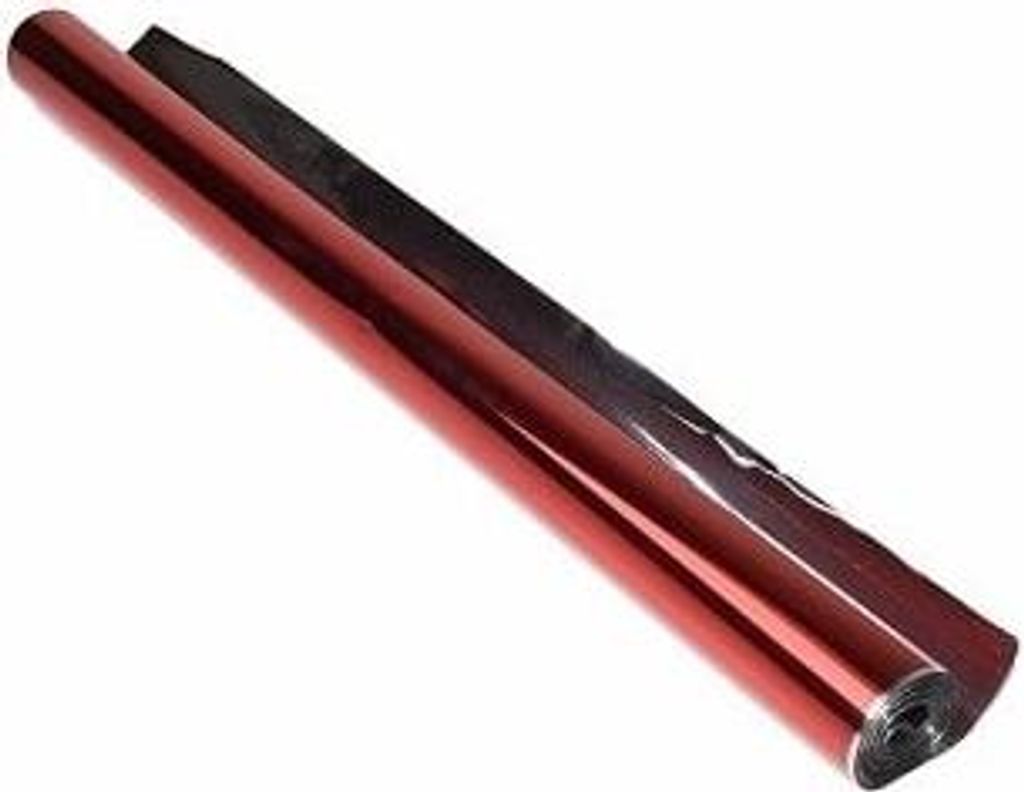 Cellophanfolie Rolle 70 cm x 25 m Rot 30 mic