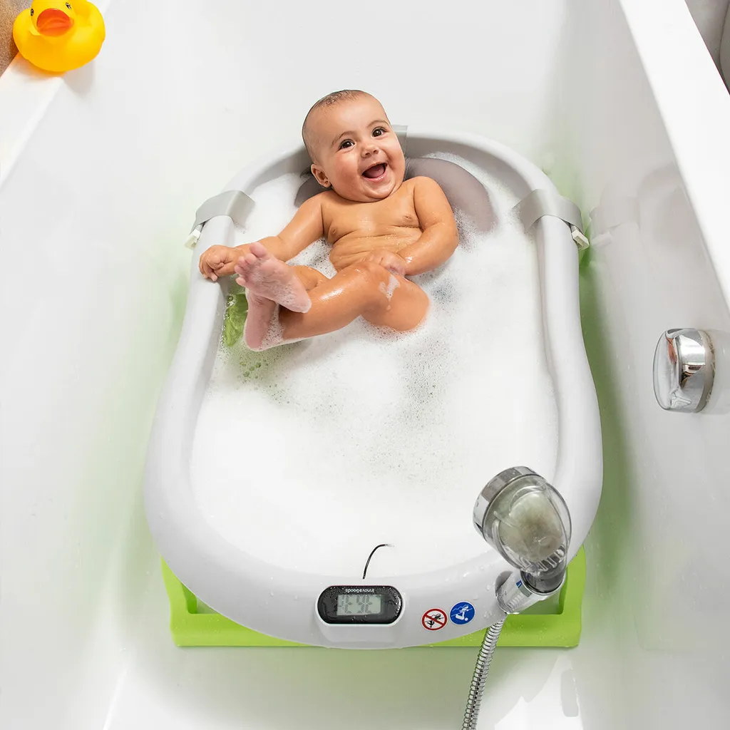 Baignoire pour bébé portable et pliable, accessoire de voyage compact