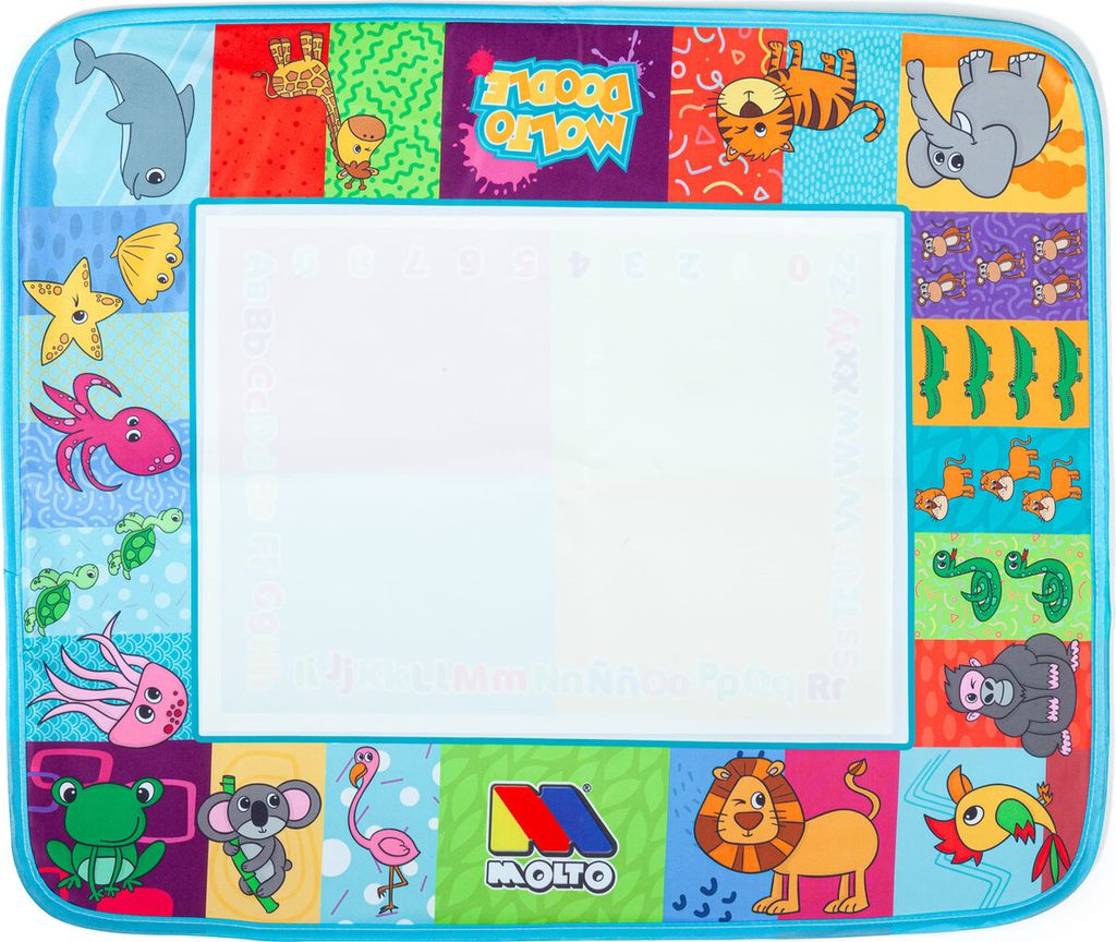 Wasser-Zeichenteppich Moltó Doodle