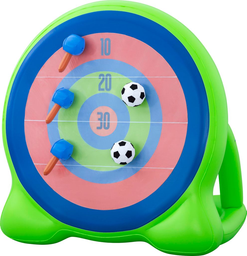Gioco gonfiabile con bersaglio da giardino con palline e Immagine del prodotto 