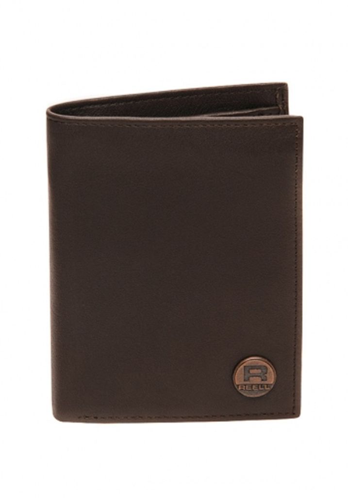 Reell Herren Geldbörse Clean Leather Wallet - Brown, Größe:ONESIZE