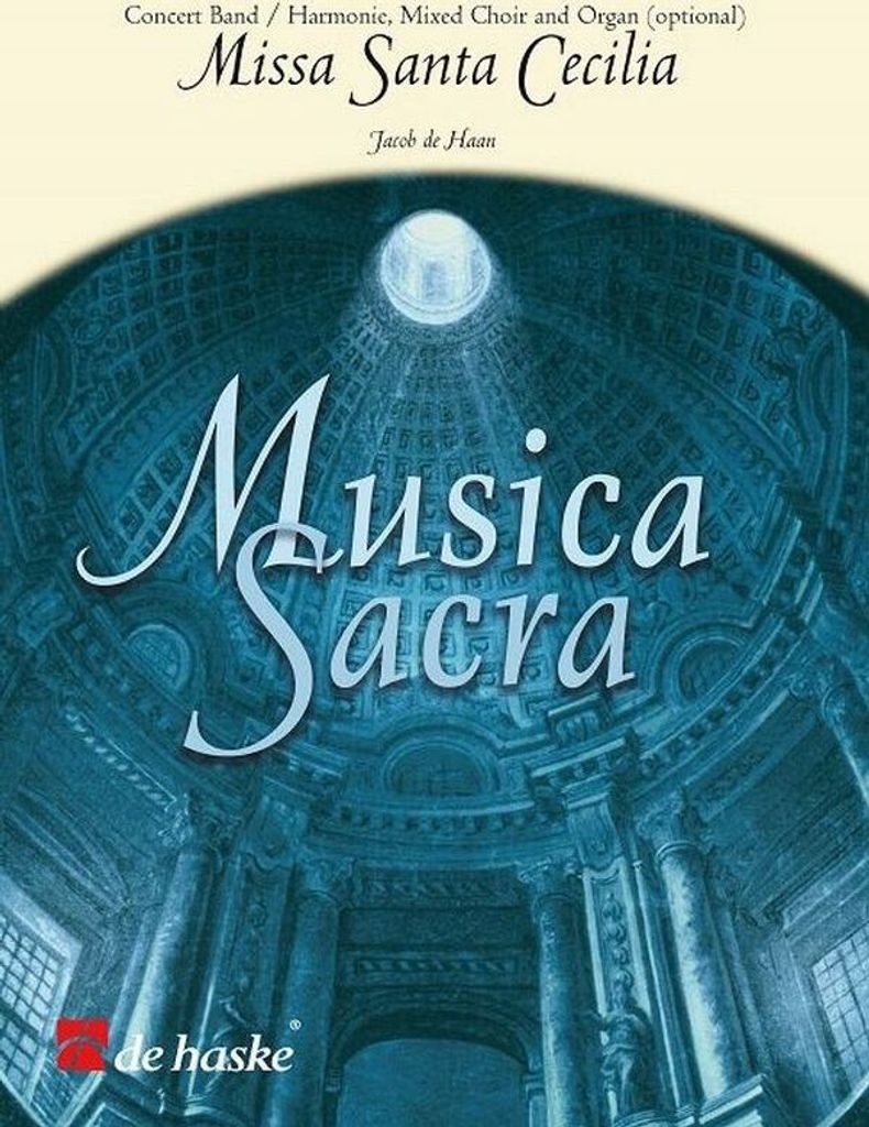 Missa Santa Cecilia für gem Chor und Blasorchester (Orgel ad lib) Partitur