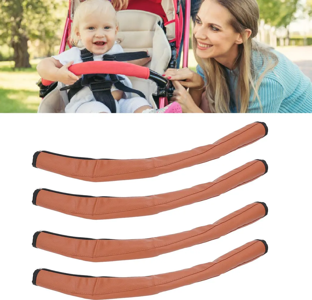 Set 4 Pezzi Copri Maniglie Passeggino Marroni - Proteggi e Risparmia