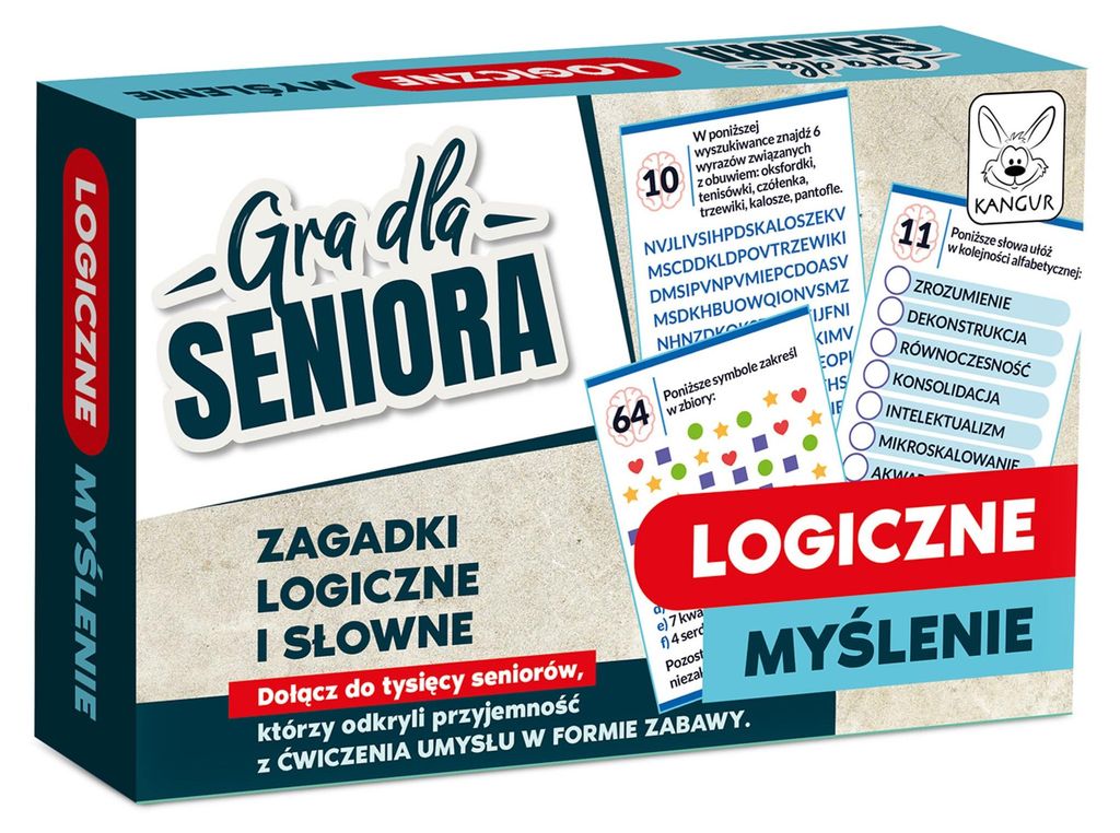 Gra logiczna dla seniorów wspomagająca myślenie