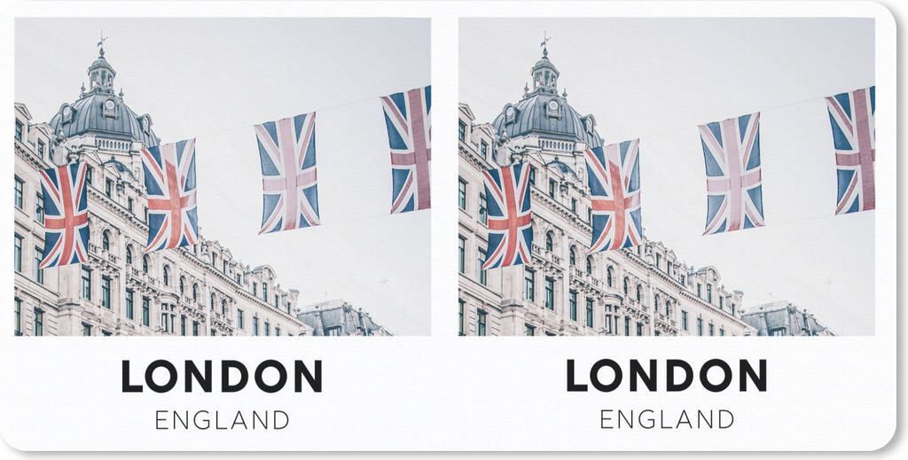 MuchoWow Schreibtischunterlage London - England - Flagge 80x40 cm - XXL Mauspad - Gaming Mauspad