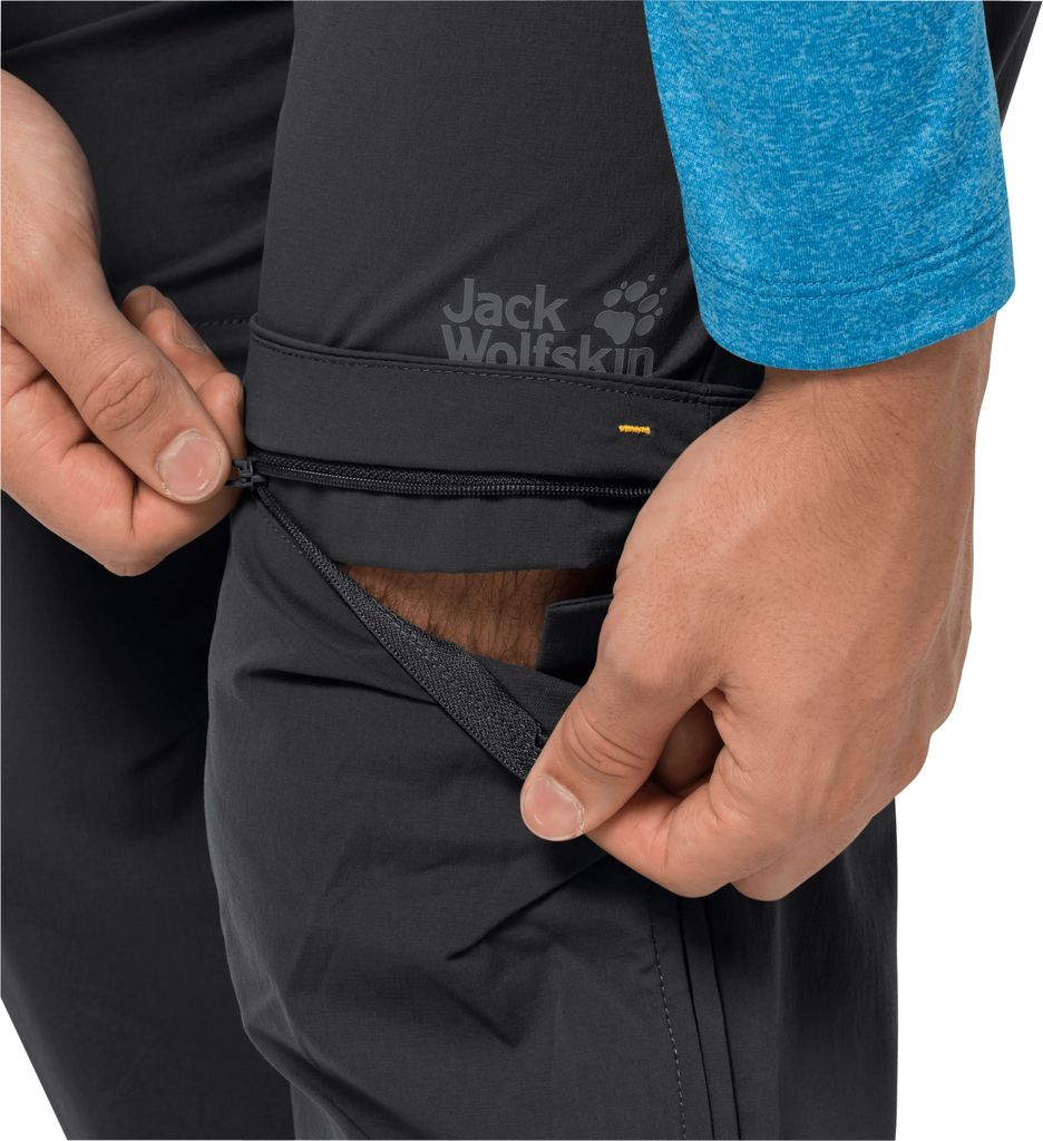 Jack Wolfskin Overland Zip Away Pants M 1506113-6000, Hose,