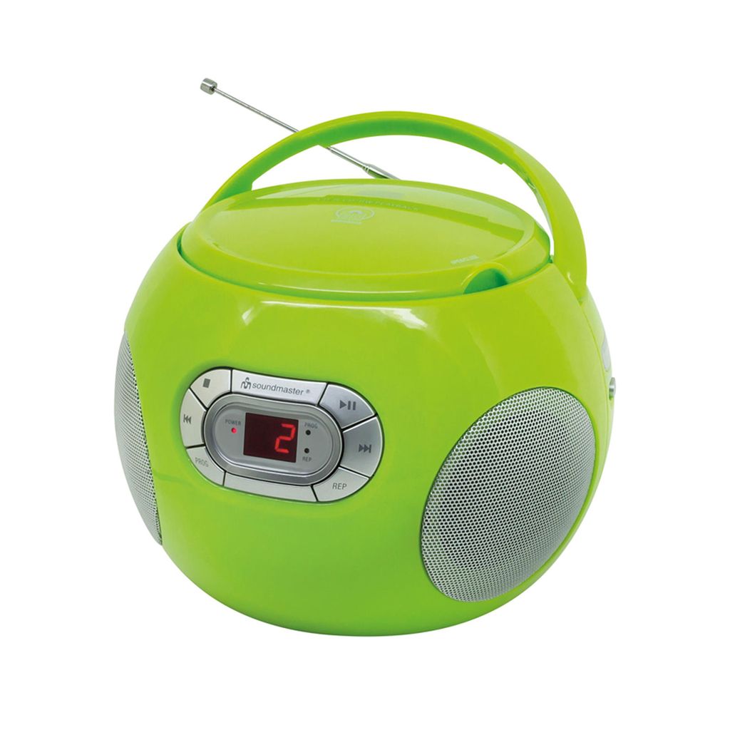 Soundmaster SCD2120GR Boombox CD avec radio FM et fonction Image du produit 