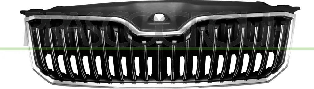 Calandre robuste PRASCO SK4242011 finition origine Skoda Superb III
