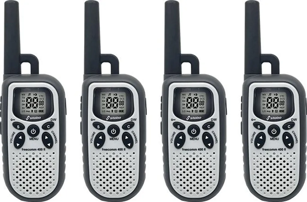 Stabo Freecomm 400 II Talkie-walkie 8km avec fonction VOX et valise de 4