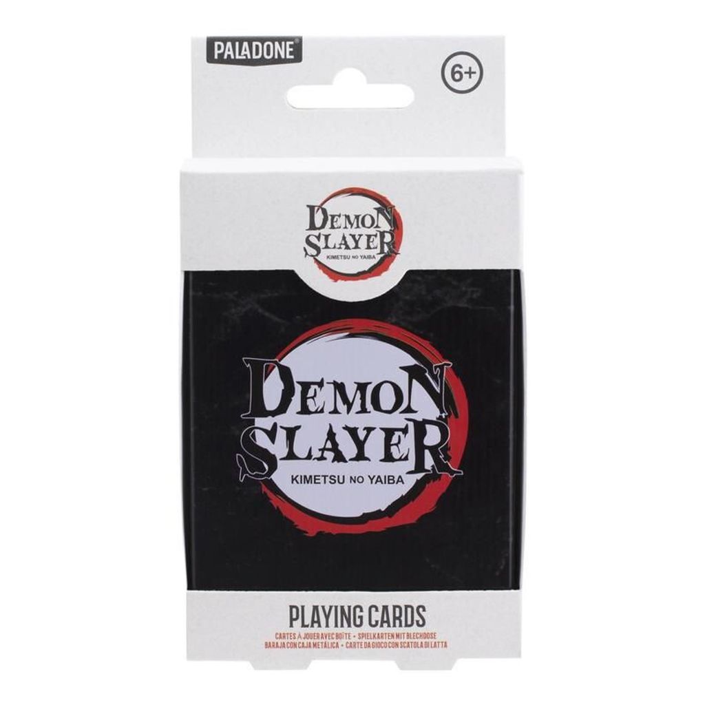 Paladone Demon Slayer Spielkarten – Offizielles Deck mit Produktbild 