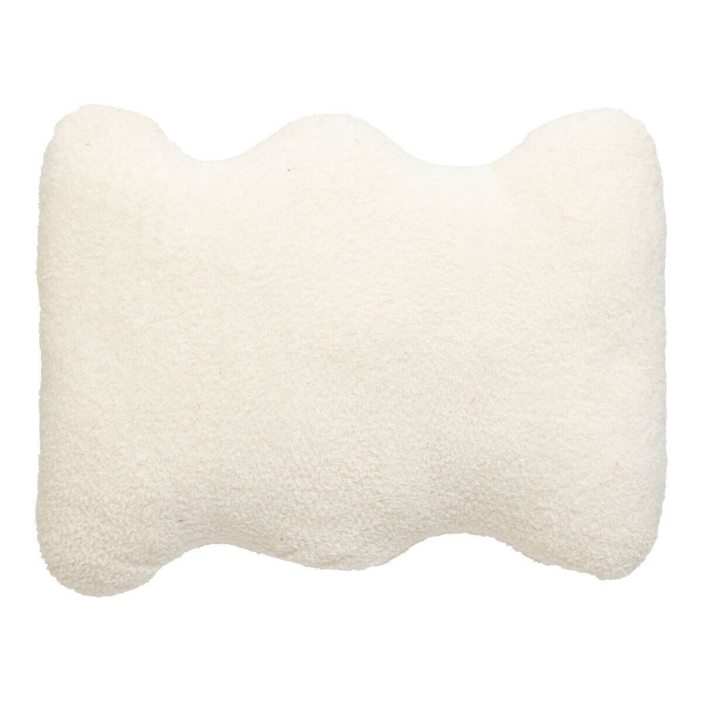 Kissen form wavy bliss weiß 48x35cm  - Atmosphera créateur Image du produit 