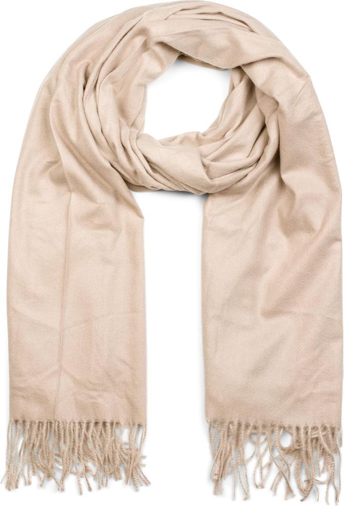 styleBREAKER Uni Schal mit Fransen | weiches Viskose Tuch in Uni Farbe | langer Winterschal für Damen und Herren | Große Farbvielfalt