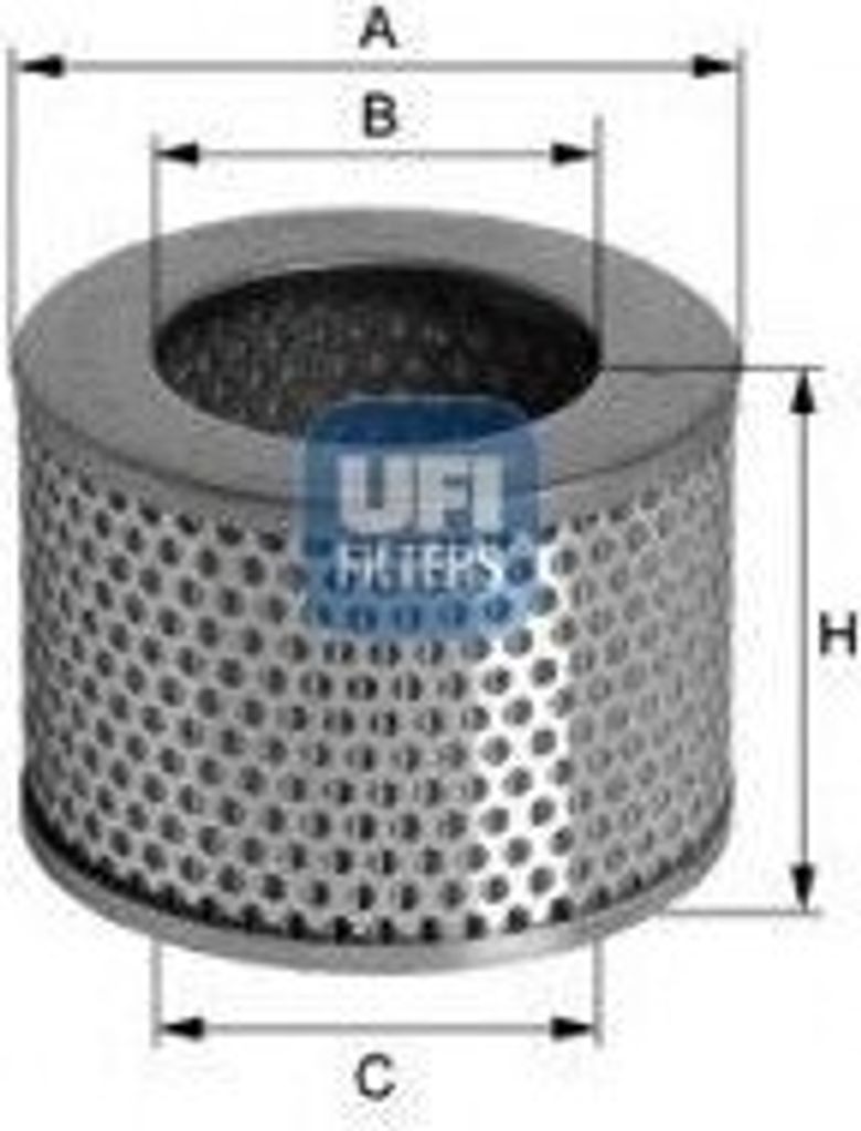 Luftfilter UFI 27.068.00 für TOYOTA HIACE IV Kasten (LXH1, RZH1, LH1) Filtereinsatz